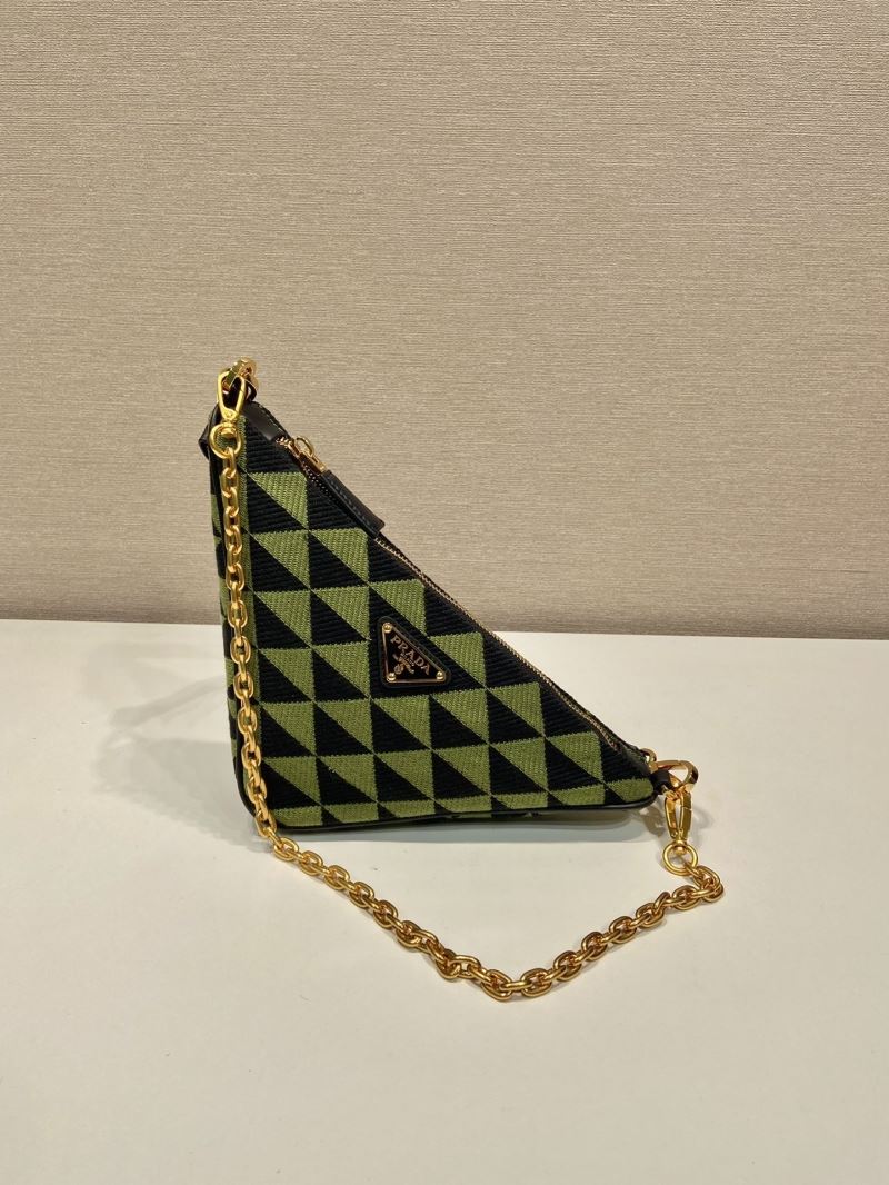 Pra*a triangle pouch
